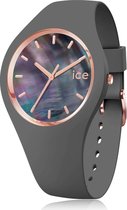 Ice-Watch Pearl IW016938 horloge - Siliconen - Grijs - Ã˜ 40 mm