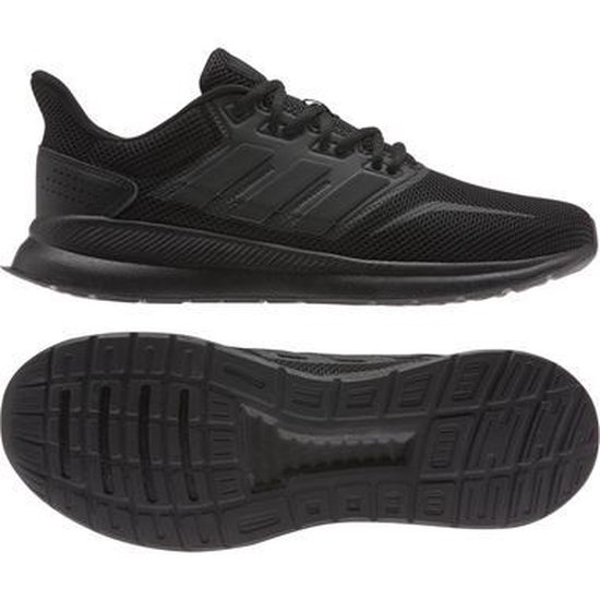 adidas Runfalcon Sportschoenen - Maat 44 2/3 - Mannen - zwart | bol.com