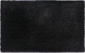 Lucy's Living Luxe badmat BELLA Black – 50 x 80 cm - Black - douchemat - badmatten - badmat antislip - badkamer - badmat zwart - badtextiel - polyester