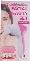 Gezichtsreinigingsapparaat| Gezicht borstel- gezicht- reinigen- 4 in 1- apparaat- face wash- cadeau-  reiniging- gezicht reiniger-