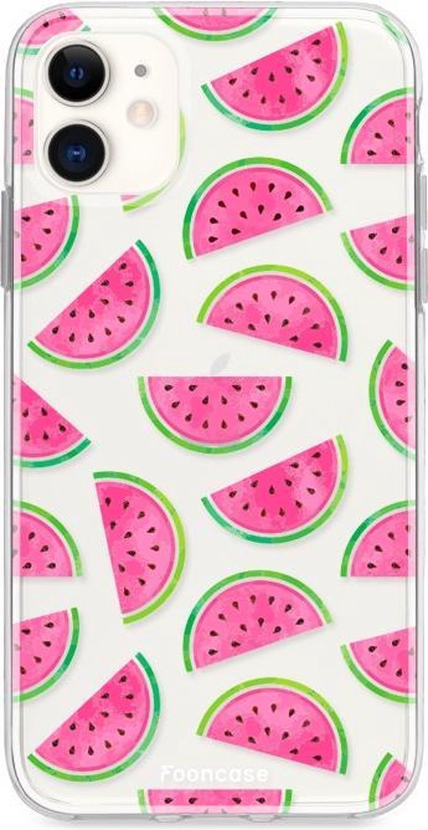iPhone 12 hoesje TPU Soft Case - Back Cover - Watermeloen