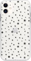 iPhone 12 hoesje TPU Soft Case - Back Cover - Stars / Sterretjes