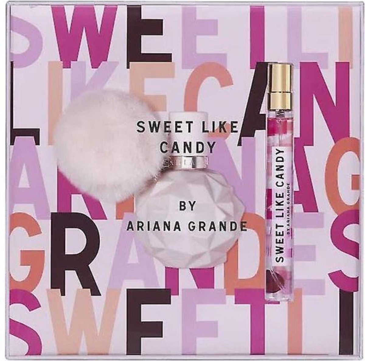 Ariana Grande Sweet like candy geschenkset - 30ml eau de parfum + 10ml tasspray - Ariana Grande