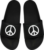 Cadeau Sint - Cadeau Kerst - Cadeau - Cadeau Badslippers - Badslippers Peace / Vrede 42