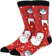 Kerstsokken | originele kerstsokken voor dames/mannen | rode kerstmis sokken | 123cadeaushop kerst sokken