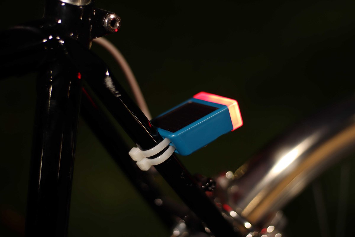 LITTA Fietsverlichting op zonne-energie - Ocean Turquoise | bol.com