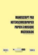 Manuscript Pad / muziekbloc