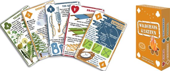 Thumbnail van een extra afbeelding van het spel Wildernis speelkaarten kaartspel standaard editie