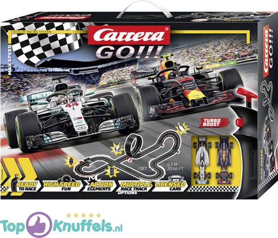 Carrera Max Speed – Race Circuit | elektrisch - Formule 1 Max... | bol.com