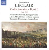 Adrian Butterfield, Alison McGillivray, Laurence Cummings - Leclair: Violin Sonatas / Book 1: Nos. 5-8 (CD)