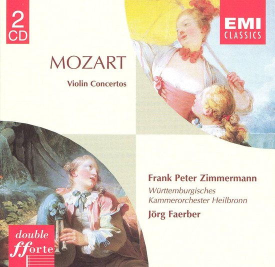 Mozart: Violin Concertos, etc / Zimmermann, Faerber
