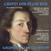 Goldstone & Clemmow - Chopin For Four Hands (CD)