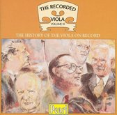 The Recorded Viola Vol III - The History of the Viola