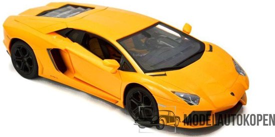 weerstand Ontcijferen Salie Lamborghini Aventador LP700-4 (Geel) 1/18 Rastar - Modelauto - Schaalmodel  - Model... | bol.com