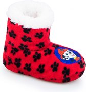 Paw Patrol Sloffen | Paw Patrol Pantoffels | Hoge Kindersloffen | Kinderpantoffels Laars | Rood | maat 29-30