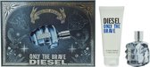 Diesel Only The Brave Geschenkset 50ml EDT + 100ml Douchegel