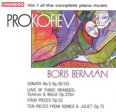 Boris Berman - Piano Music Vol 1 (CD)