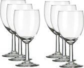 24x Luxe wijnglazen voor witte wijn 240 ml Gilde - 24 cl - Witte wijn glazen - Wijn drinken - Wijnglazen van glas