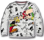 Asterix & Obelix - Longsleeve - Model "Asterix & Obelix Arguing!" - Grijs - 104 cm - 4 jaar - 100% Katoen