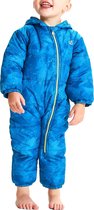 Dare2B Bambino II waterdichte, geïsoleerde Snowsuit voor kinderen, outdoorbroek van ademend polyester, petrolblauw camouflage