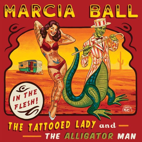 Tattooed Lady And The Alligato