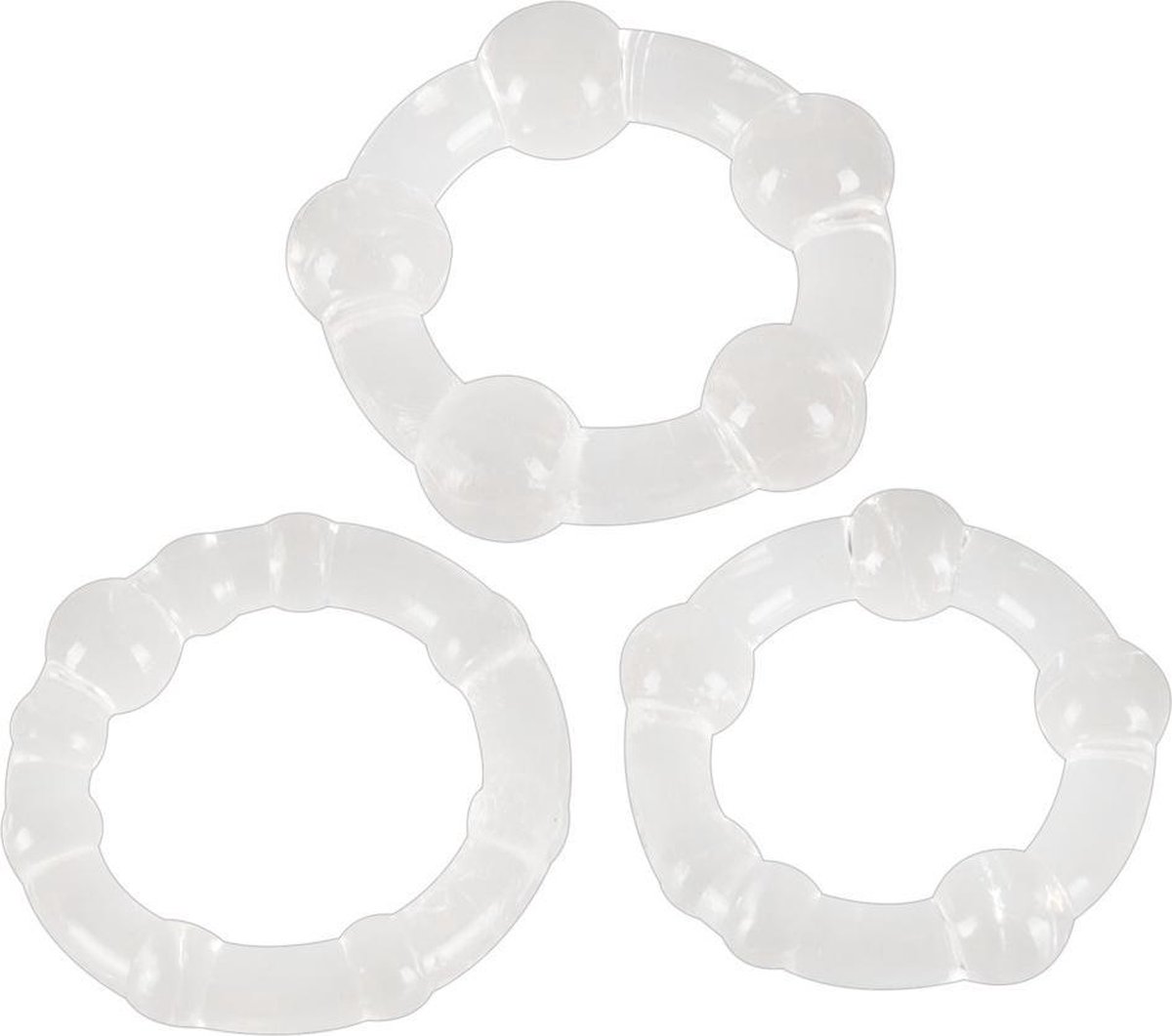 Goedkoopste cockring Set Get Hard -Transparant - cockring
