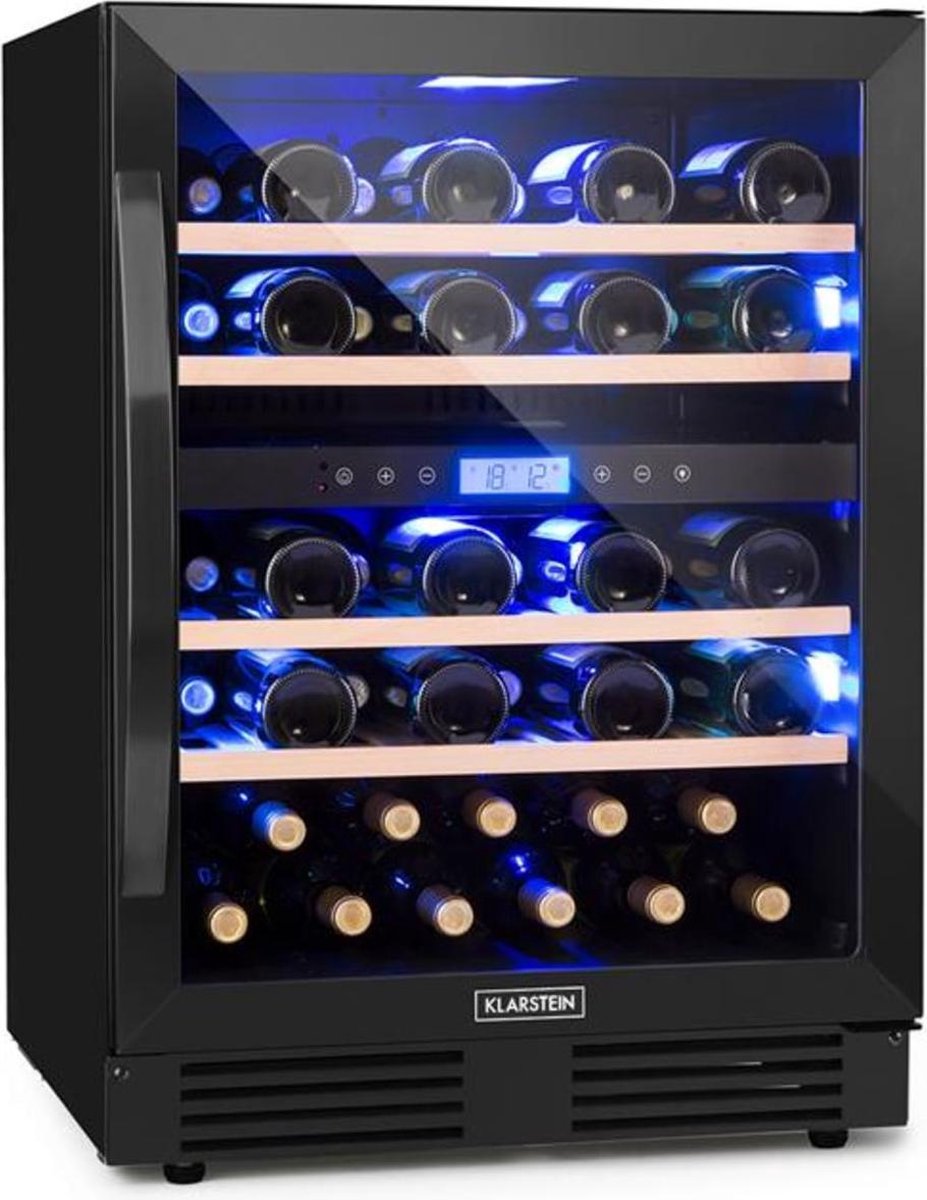 Klarstein Vinovilla Wijnkoelkast - 2 Zones - Geruisloos - - Klarstein - €670,99