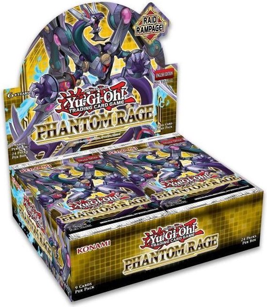 Afbeelding van het spel TCG Yu-Gi-Oh! Phantom Rage Booster Box YU-GI-OH