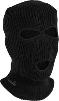 Norfin mask  KNITTED black (L)