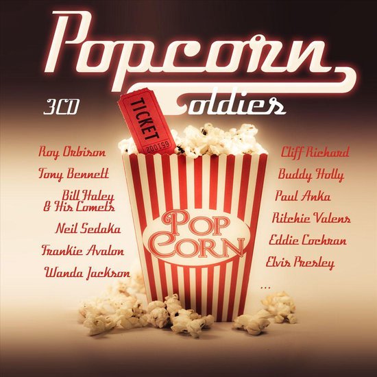 Popcorn Oldies, various artists CD (album) Muziek bol