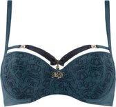 MARLIES DEKKERS REGAL GODDESS Salute Blue Balconette bh 70C