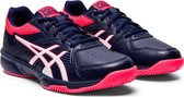 Asics Asics Court Slide Sportschoenen - Maat 39 - Unisex - donkerblauw/wit/roze