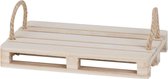Pallet Pln Wood 25x15xh3,5cm Rectangular2 Handles
