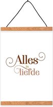 Poster - Alles Is Liefde