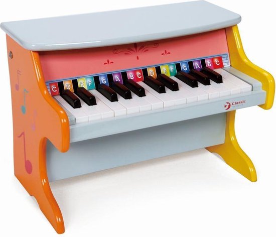 Nieuwe aankomst eend Slechthorend Wooden Toys Classic World Wooden Piano | bol.com