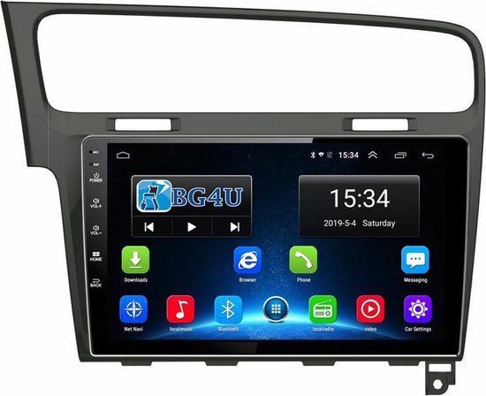 VW Golf 7, Android OS, 10.1 inch scherm, Canbus, GPS, App | bol.com