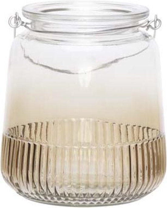 Lantaarn lamp aan metalen standaard bruin timer 56 x 20 cm ijzer | 813040 | Home Sweet Home | Stoer & Sober Woonstijl - Home Sweet Home Online