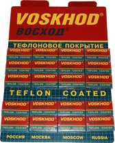 Voskod Teflon Coated double edge scheermesjes 100 stuks