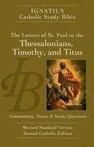 The Letters of Saint Paul to the Thessalonians, Timothy, and Titus
