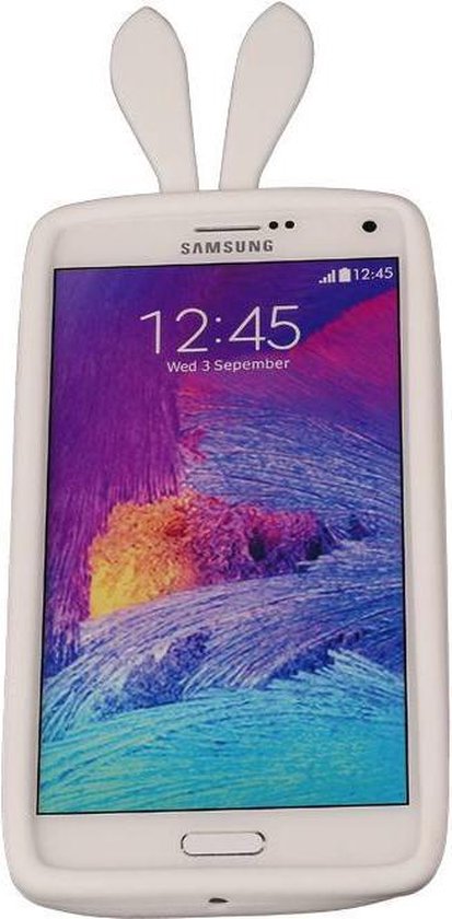 schuifelen verzoek voeden Bumper Konijn Frame Case Hoesje - Samsung Galaxy Core Plus Wit | bol.com