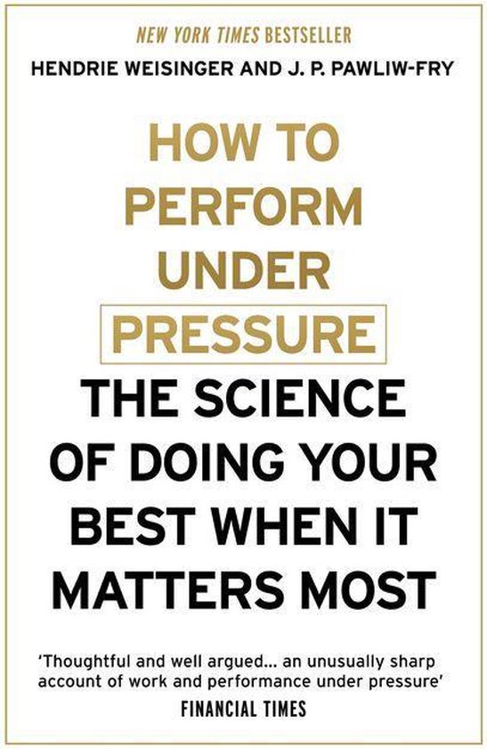 How to Perform Under Pressure - cover