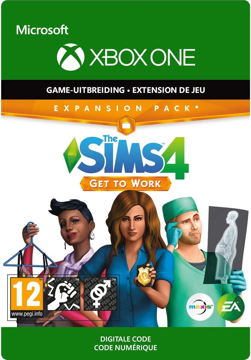 The Sims 4: Get To Work - Add-on - Xbox One