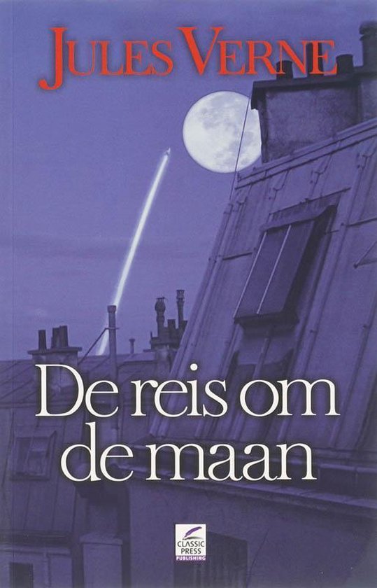 Cover van het boek 'Een reis om de maan'