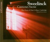 Sweelinck: Cantiones Sacrae / Brown, Choir of Clare College