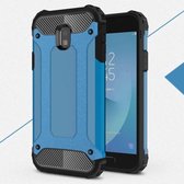 Armor Hybrid Case Samsung Galaxy J3 (2017) - Lichtblauw