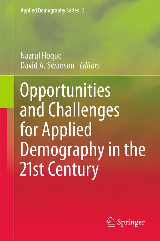 Applied Demography Series 2 Opportunities and Challenges for Applied