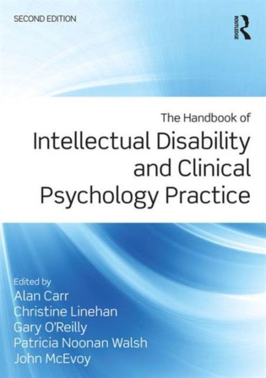 Handbook of Intellectual Disability and Clinical Psychology