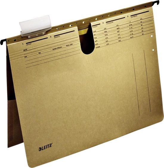 Leitz WOW/60460095, Click & Store Opberg- En Transportbox Voor Hangmappen, A4, Zwart, 35,7 X 28