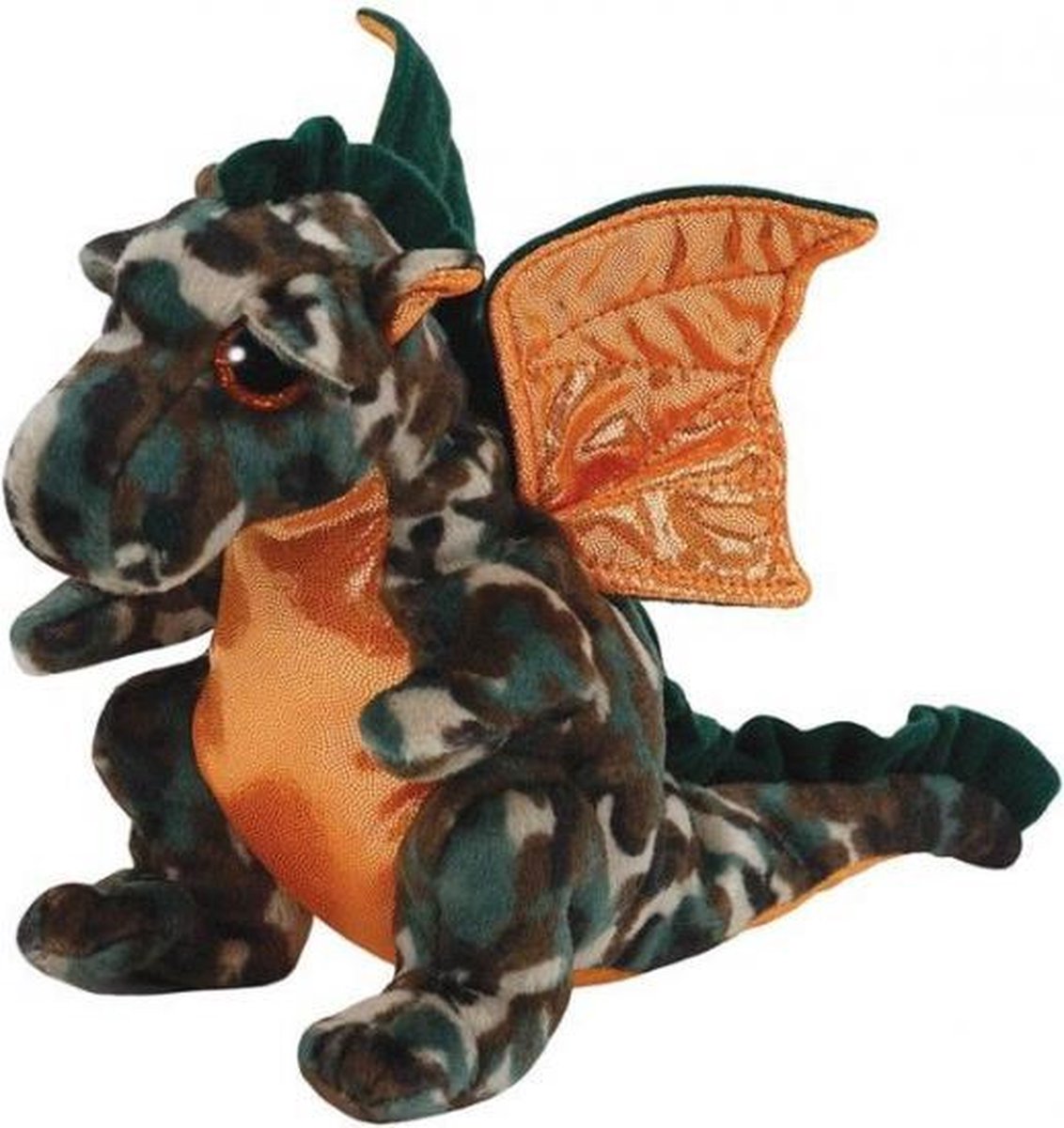 Ty Beanie knuffel draak camouflage 15 cm | bol.com