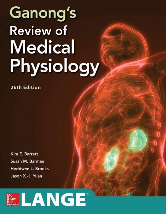 Ganong's Review of Medical Physiology, Twenty Sixth Edition - cover